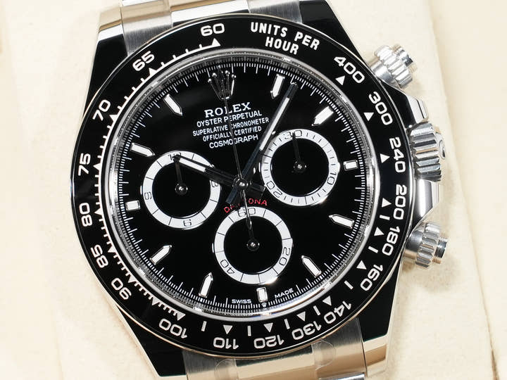 ロレックス デイトナ Ref.126500LN ステンレススチール ブラック文字盤 未使用 jmjjqv4r
