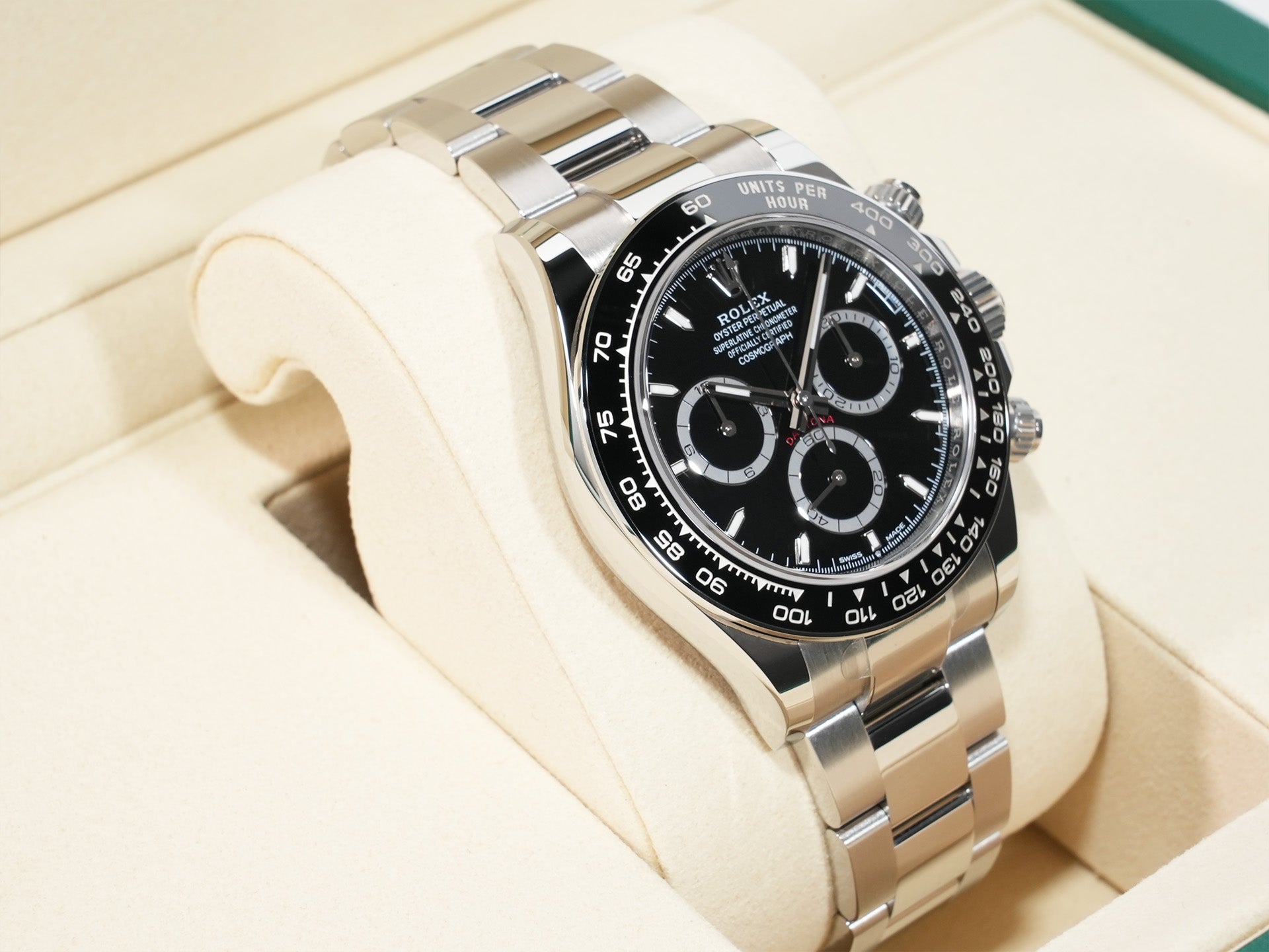 ロレックス デイトナ Ref.126500LN ステンレススチール ブラック文字盤 未使用 jmjjqv4r