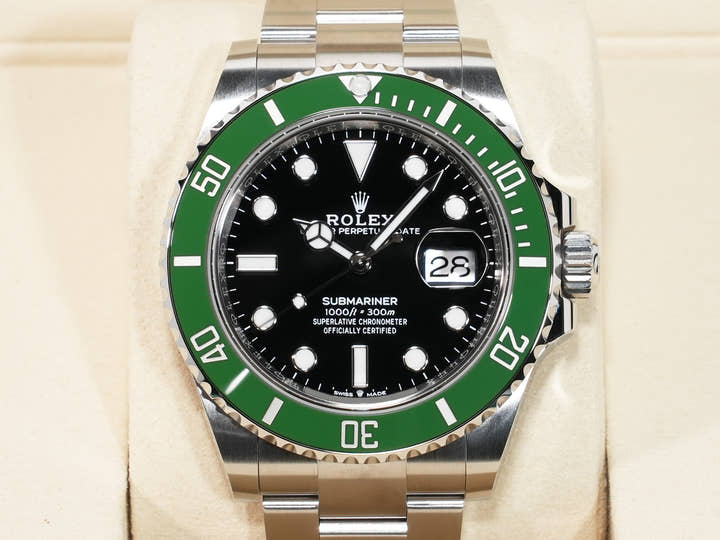 ロレックス サブマリーナー デイト Ref.126610LV ステンレススチール ブラック文字盤 未使用 82xn9qm2