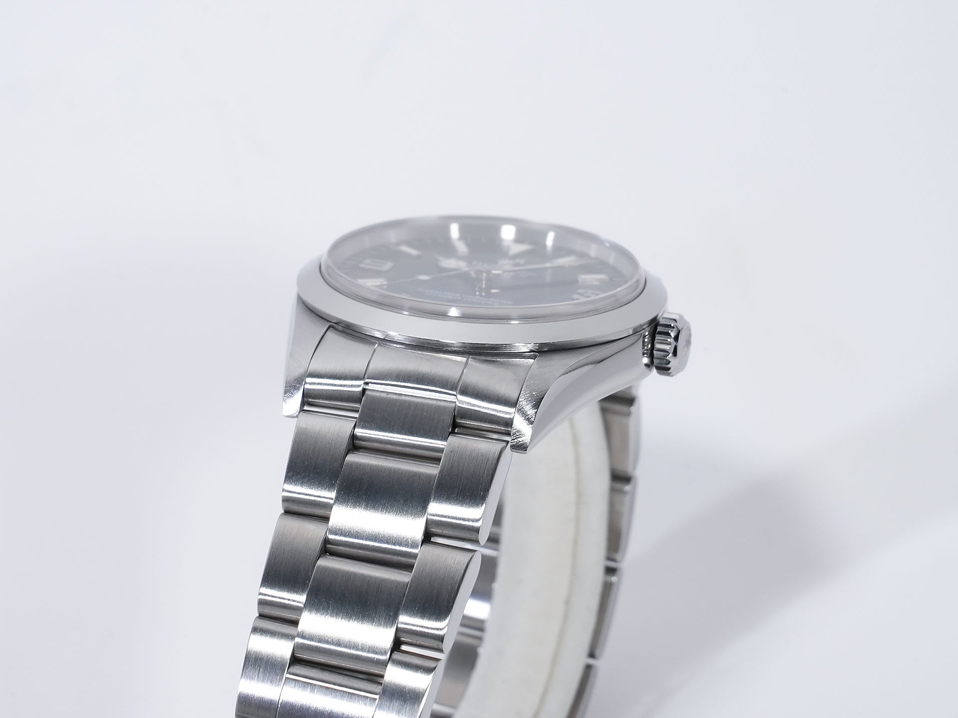 ロレックス エクスプローラーI Ref.14270 ステンレススチール ブラック文字盤 オイスターブレスレット 美中古 yufh2dir