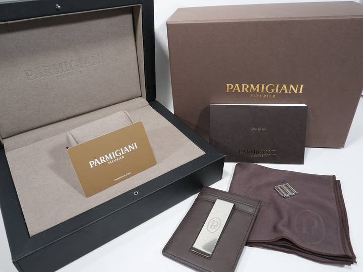 Parmigiani Fleurier Tonda GT Chronograph Ref. PFC906-0000210-B00182 Stainless Steel Black Dial Used jra8rv6n