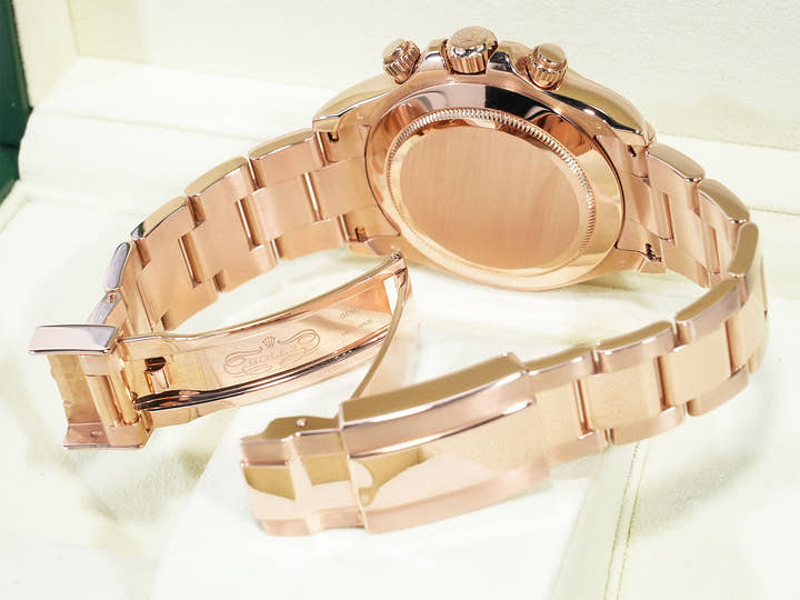 ロレックス デイトナ Ref.116505 エバーローズゴールド ピンクxブラック文字盤 中古 rjict6kr