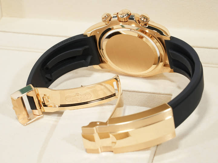 ロレックス デイトナ Ref.126518LN イエローゴールド ゴールデンxブライトブラック文字盤 未使用 zu72at3n