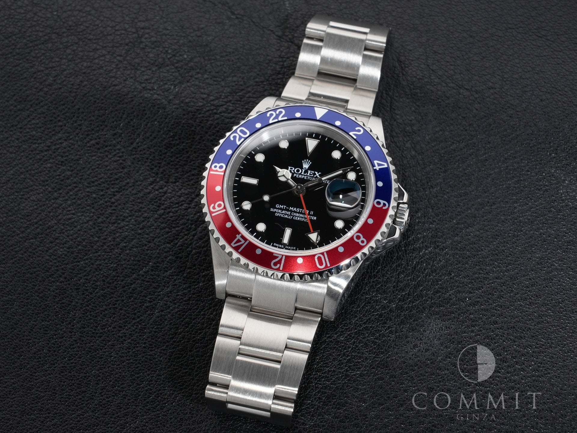 ロレックス GMTマスターII Ref.16710 ステンレススチール ブラック文字盤 美品 md6cqn4d