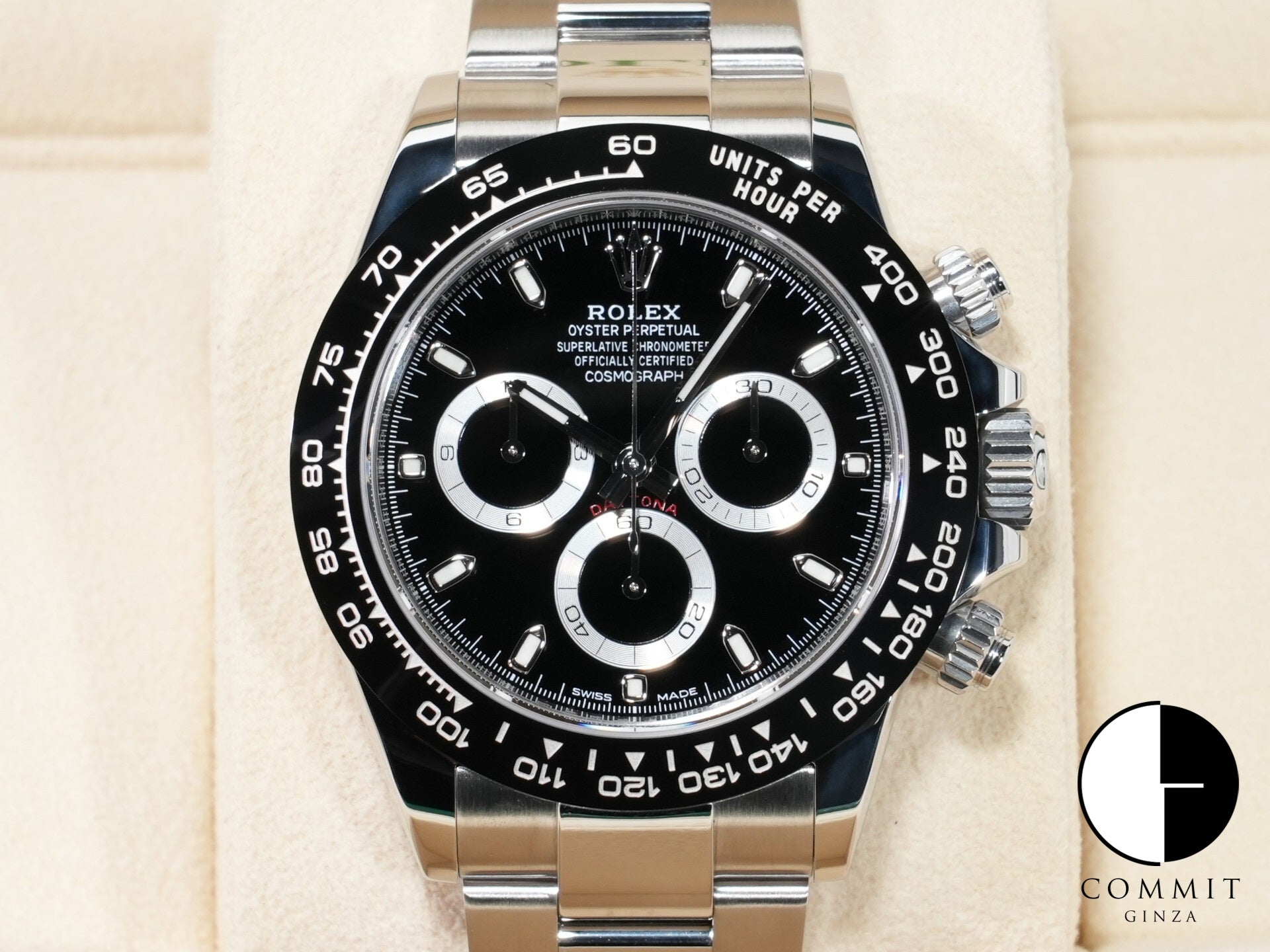 ロレックス デイトナ Ref.116500LN ステンレススチール ブラック文字盤 美品 xcvsejk7