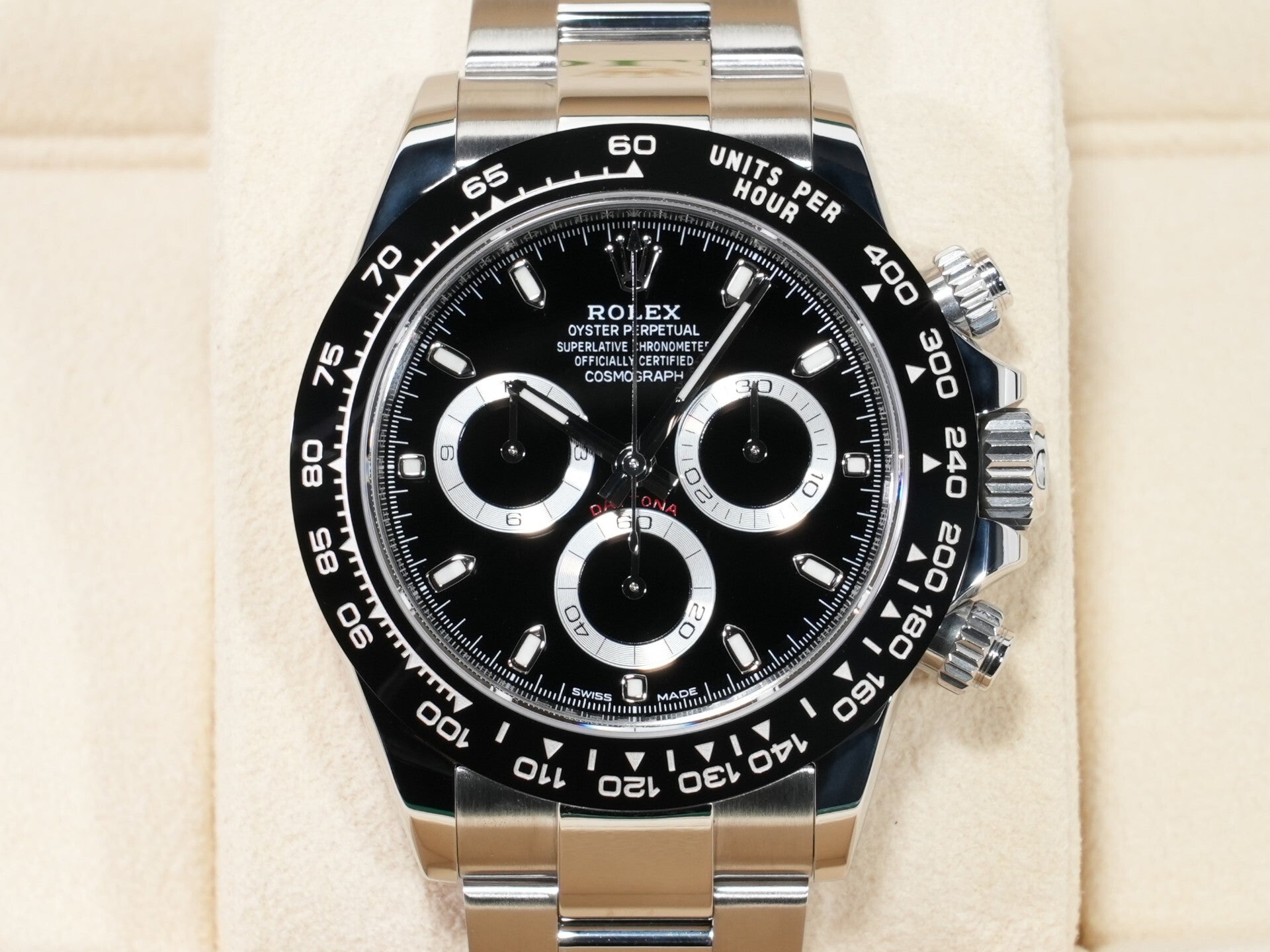 ロレックス デイトナ Ref.116500LN ステンレススチール ブラック文字盤 美品 xcvsejk7