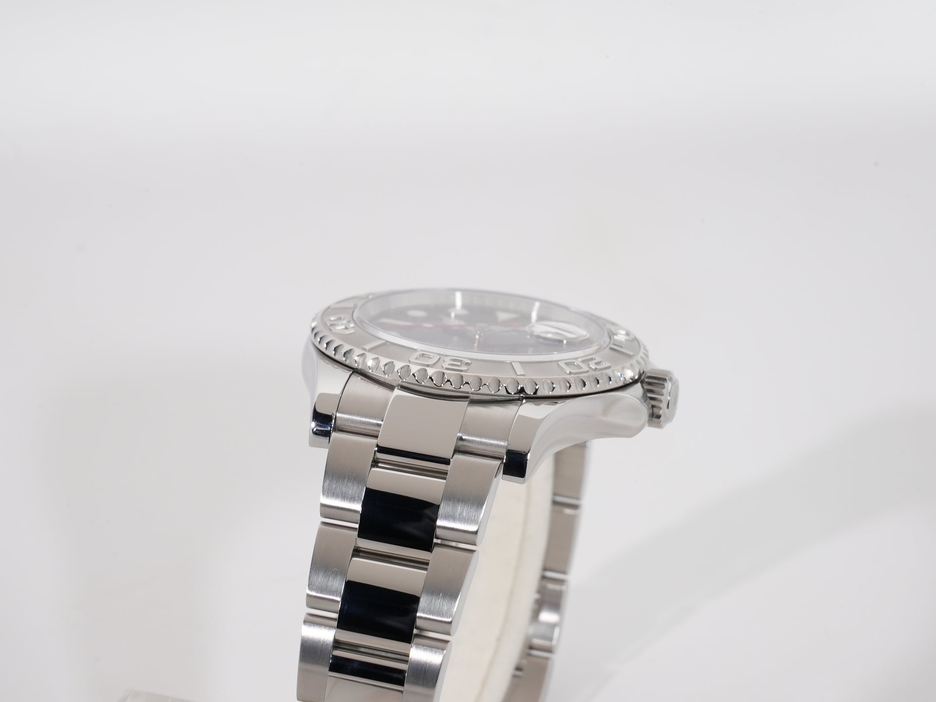 Rolex Yacht-Master 40 Ref. 116622 Stainless Steel/Platinum Blue Dial Used - Excellent Condition hdam735g