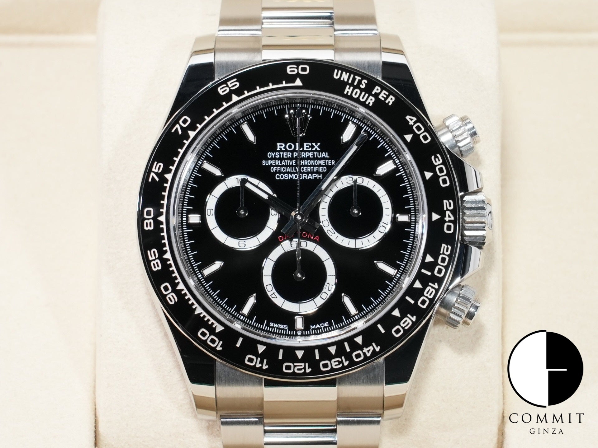 ロレックス デイトナ Ref.126500LN ステンレススチール ブラック文字盤 美中古 ihafdwgz