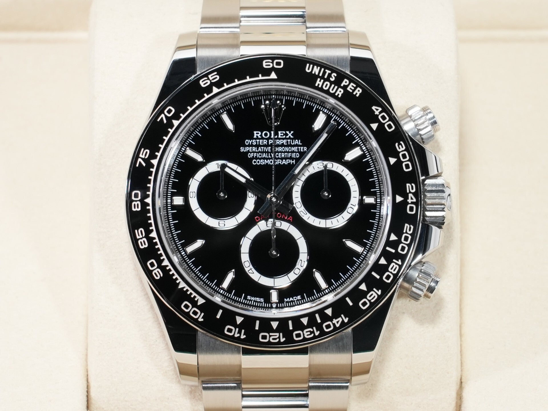 ロレックス デイトナ Ref.126500LN ステンレススチール ブラック文字盤 美中古 ihafdwgz