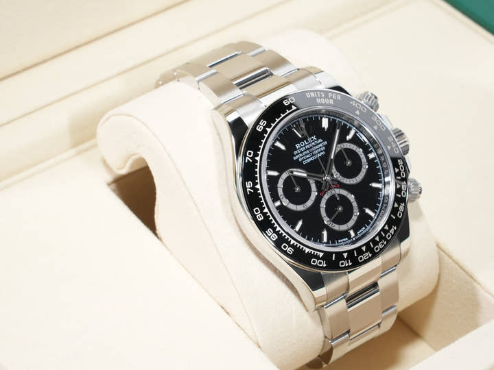 ロレックス デイトナ Ref.126500LN ステンレススチール ブラック文字盤 美中古 ihafdwgz