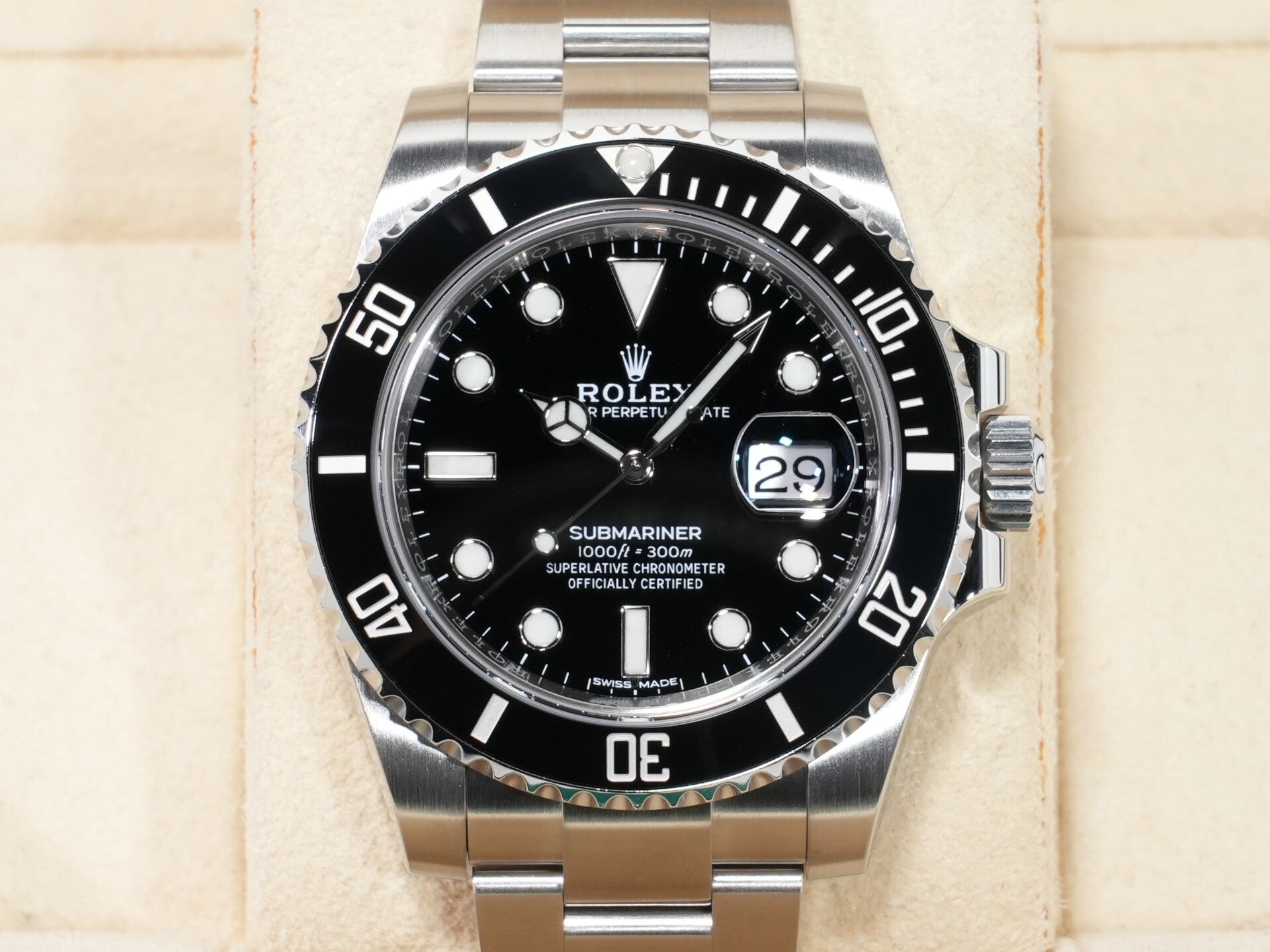 ロレックス サブマリーナー デイト Ref.116610LN ステンレススチール ブラック文字盤 美中古 fngyrh69