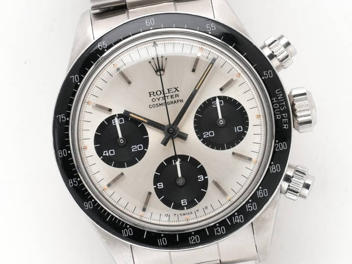 Rolex Daytona Ref. 6263 Stainless Steel Silver Dial Used sgsviqv7