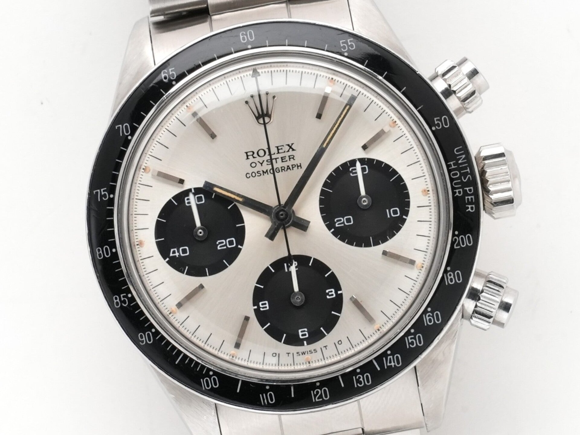 Rolex Daytona Ref. 6263 Stainless Steel Silver Dial Used sgsviqv7