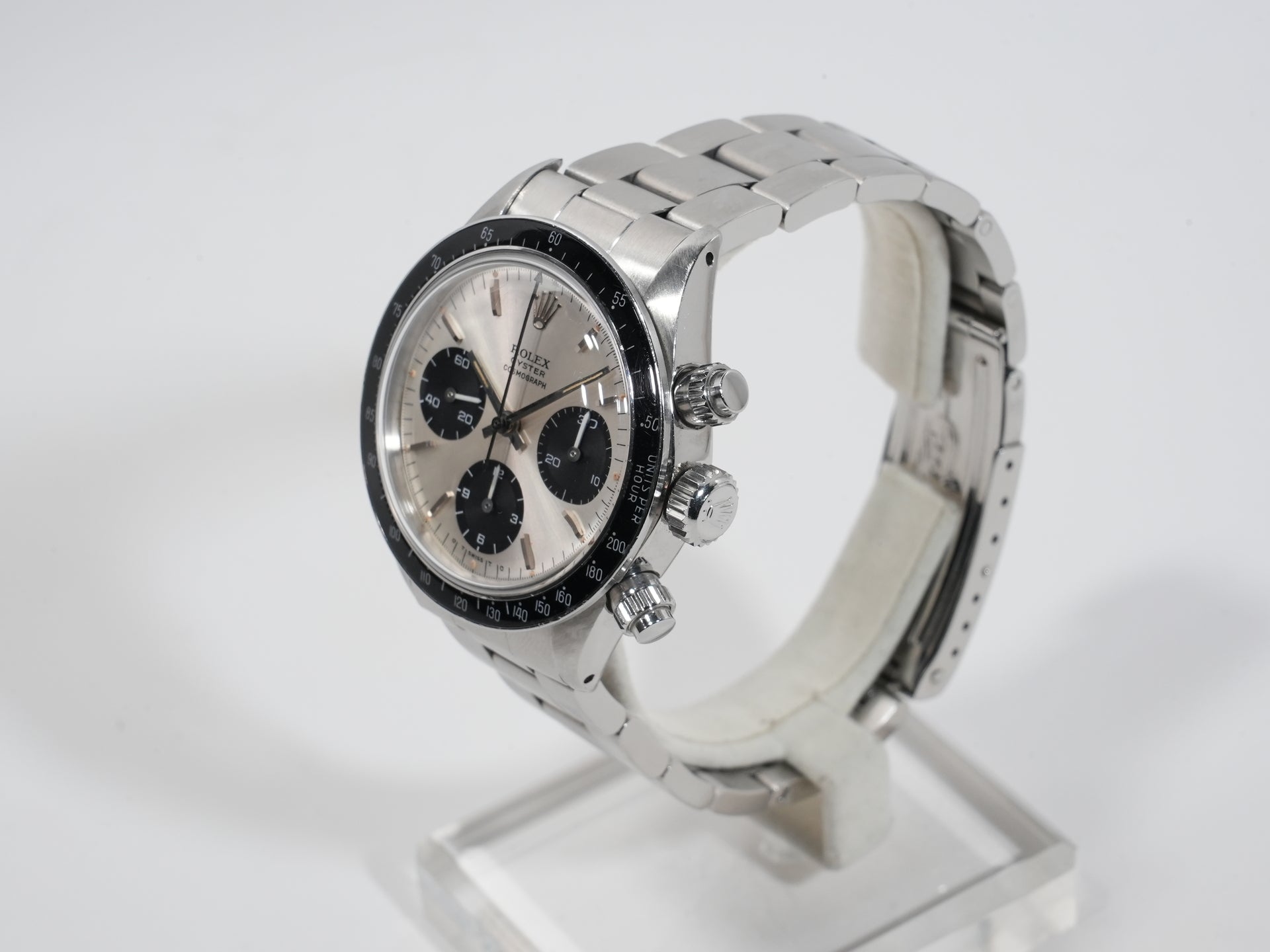 Rolex Daytona Ref. 6263 Stainless Steel Silver Dial Used sgsviqv7