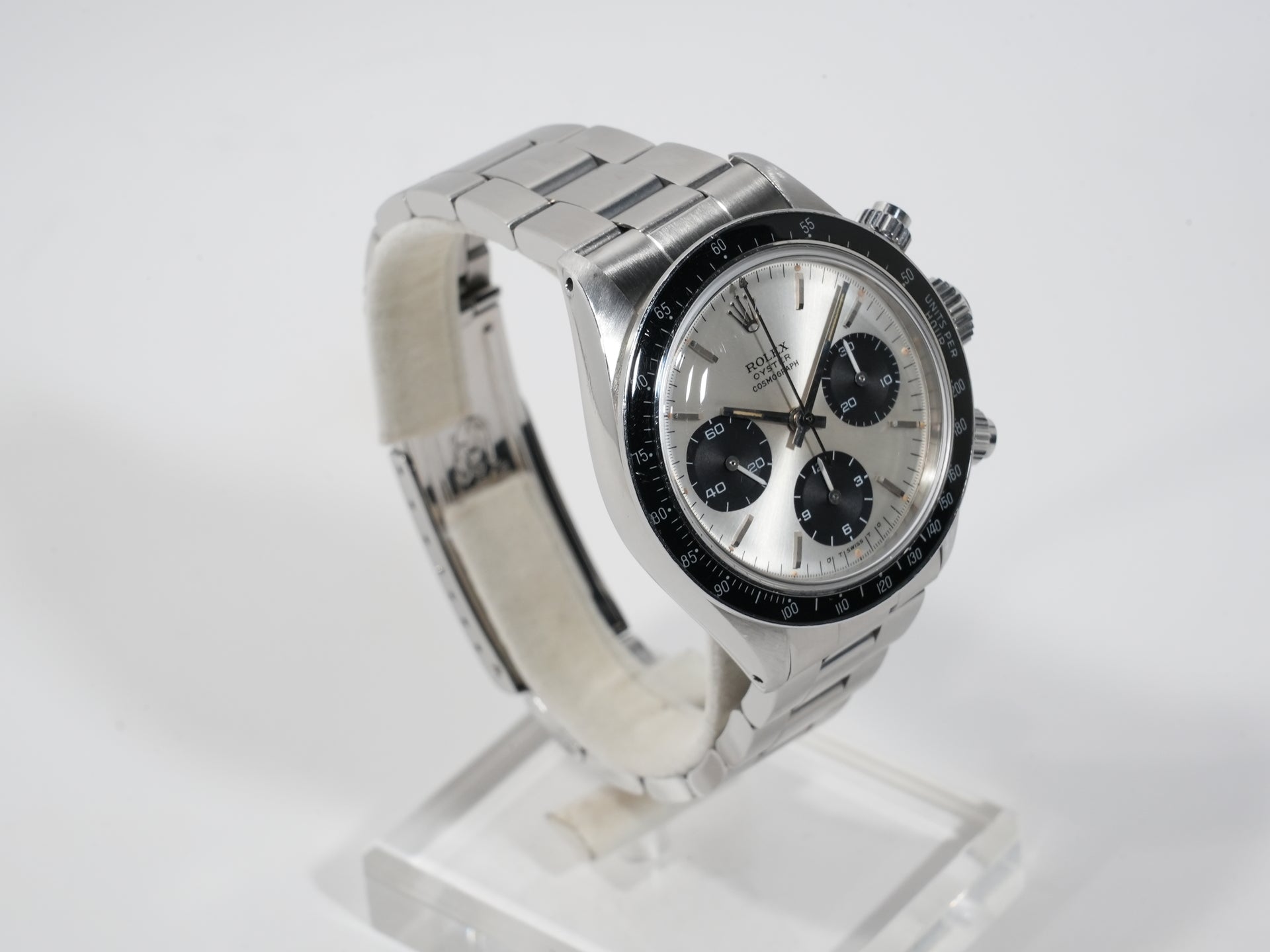 Rolex Daytona Ref. 6263 Stainless Steel Silver Dial Used sgsviqv7