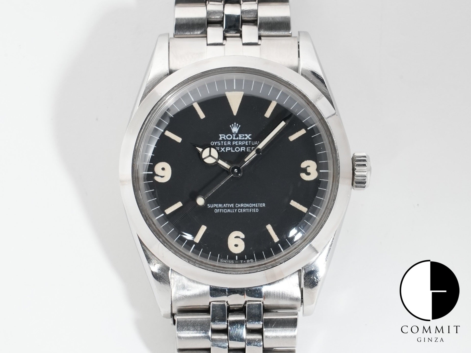 ロレックス エクスプローラーI Ref.1016 ステンレススチール ブラック文字盤 中古 6djdqb4p