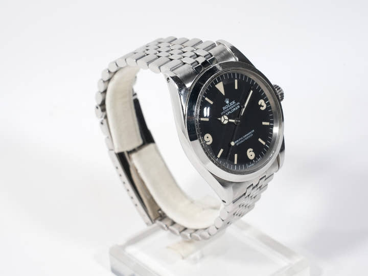 Rolex Explorer I Ref. 1016 Stainless Steel Black Dial Used 6djdqb4p