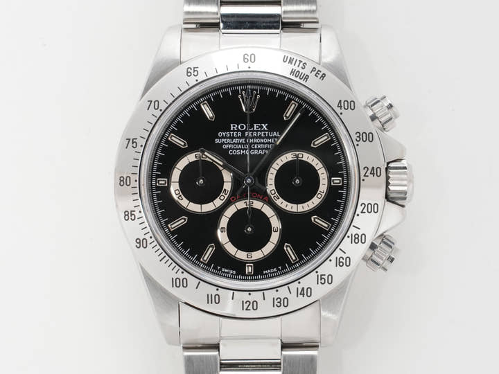 ロレックス デイトナ エルプリメロ Ref.16520 ステンレススチール ブラック文字盤 中古 4owu77sh