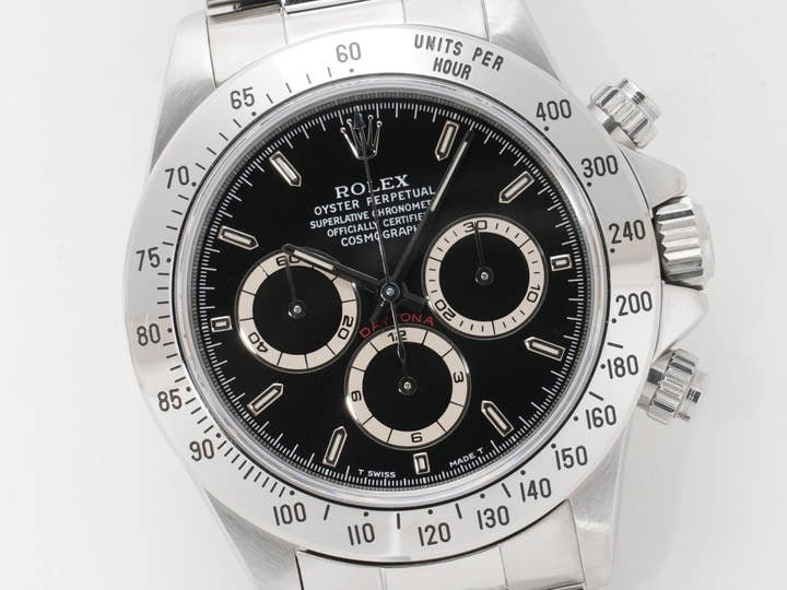 ロレックス デイトナ エルプリメロ Ref.16520 ステンレススチール ブラック文字盤 中古 4owu77sh