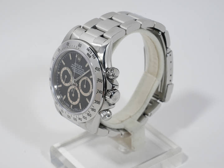 ロレックス デイトナ エルプリメロ Ref.16520 ステンレススチール ブラック文字盤 中古 4owu77sh