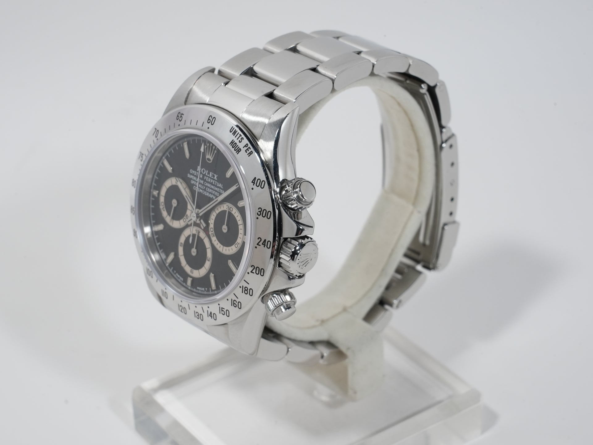 ロレックス デイトナ エルプリメロ Ref.16520 ステンレススチール ブラック文字盤 中古 4owu77sh