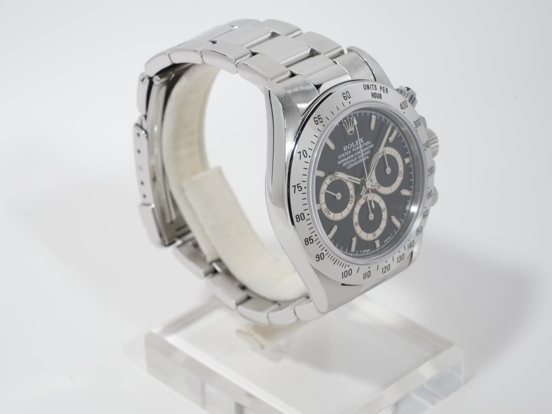 ロレックス デイトナ エルプリメロ Ref.16520 ステンレススチール ブラック文字盤 中古 4owu77sh