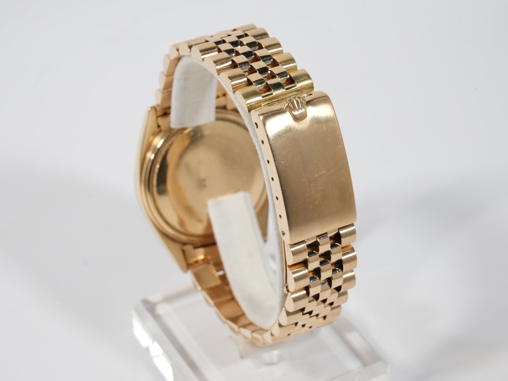 ロレックス デイトジャスト Ref.1601 イエローゴールド ブラック文字盤 中古 9rv23uux