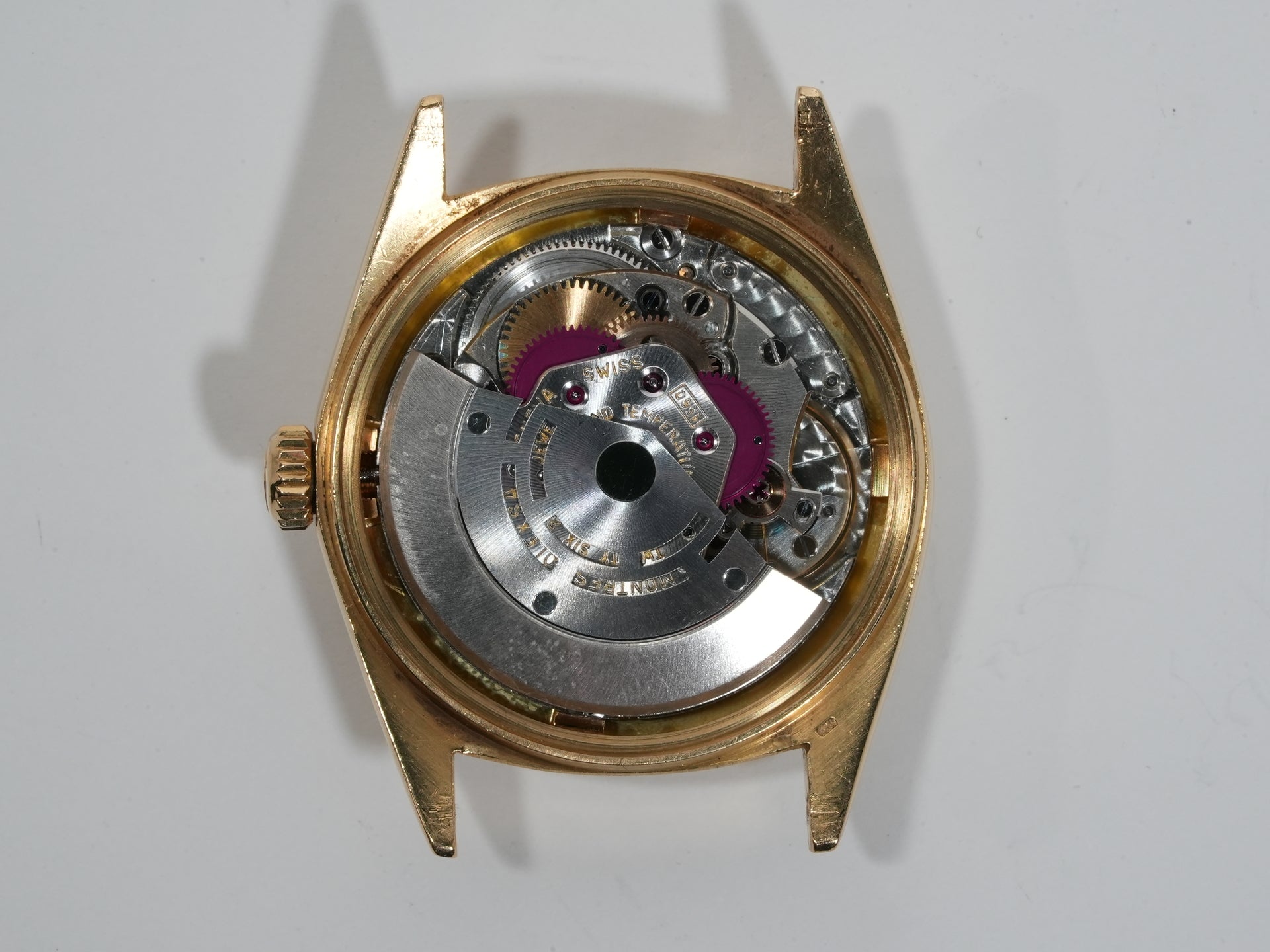 ロレックス デイトジャスト Ref.1601 イエローゴールド ブラック文字盤 中古 9rv23uux