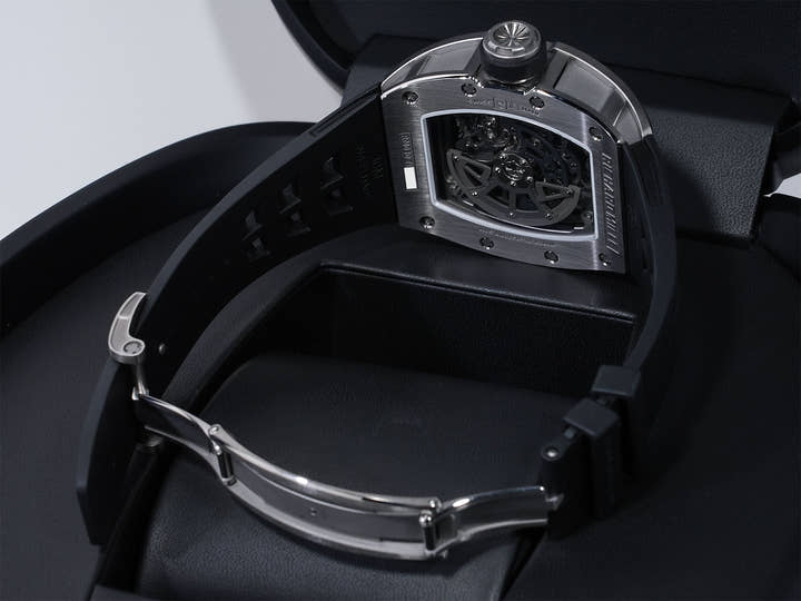 リシャールミル オートマティック デクラッチャブル ローター Ref.RM030 チタン スケルトン文字盤 美品 buhxv2y2