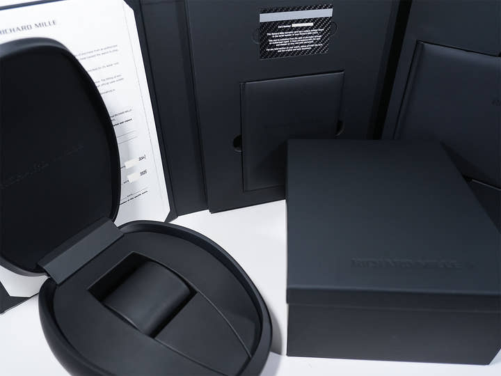 リシャールミル オートマティック デクラッチャブル ローター Ref.RM030 チタン スケルトン文字盤 美品 buhxv2y2