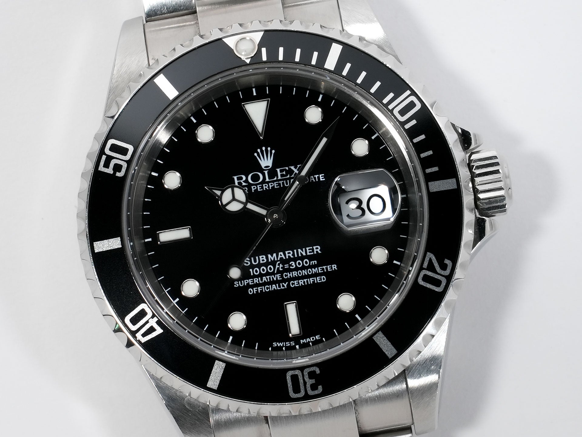 ロレックス サブマリーナー デイト Ref.16610 ステンレススチール ブラック文字盤 中古 o45vuy9j