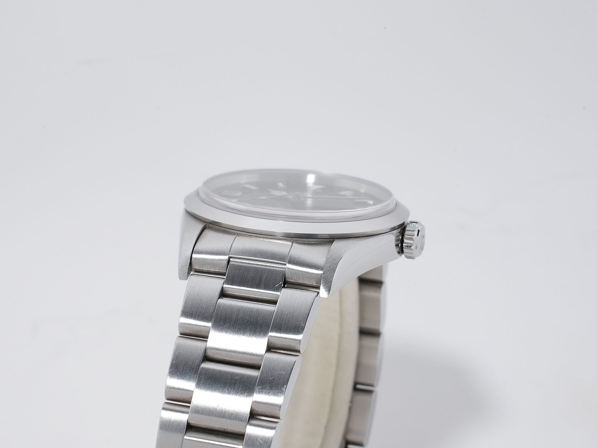 ロレックス エクスプローラーI Ref.14270 ステンレススチール ブラック文字盤 オイスターブレスレット 美中古 yv7dfmpq