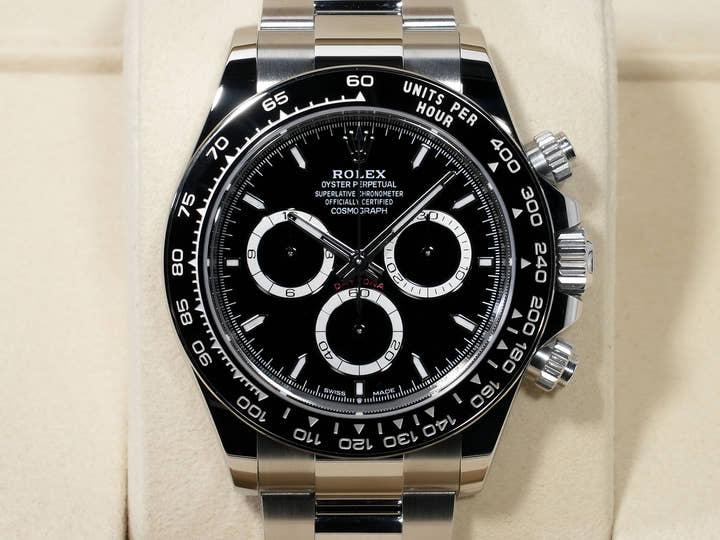 ロレックス デイトナ Ref.126500LN ステンレススチール ブラック文字盤 未使用 ms3jfxqt