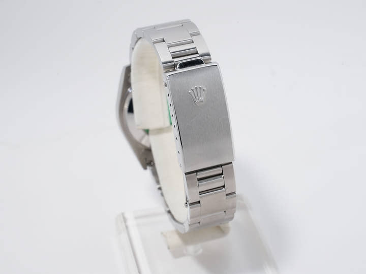 ロレックス オイスターパーペチュアル Ref.77080 ステンレススチール ブラック文字盤 美中古 rq5s3r3u