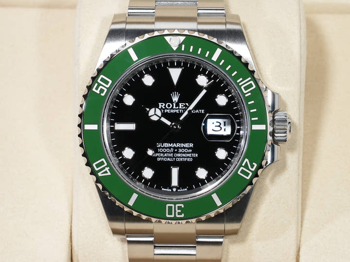 ロレックス サブマリーナー デイト Ref.126610LV ステンレススチール ブラック文字盤 未使用 3fb8ykpr