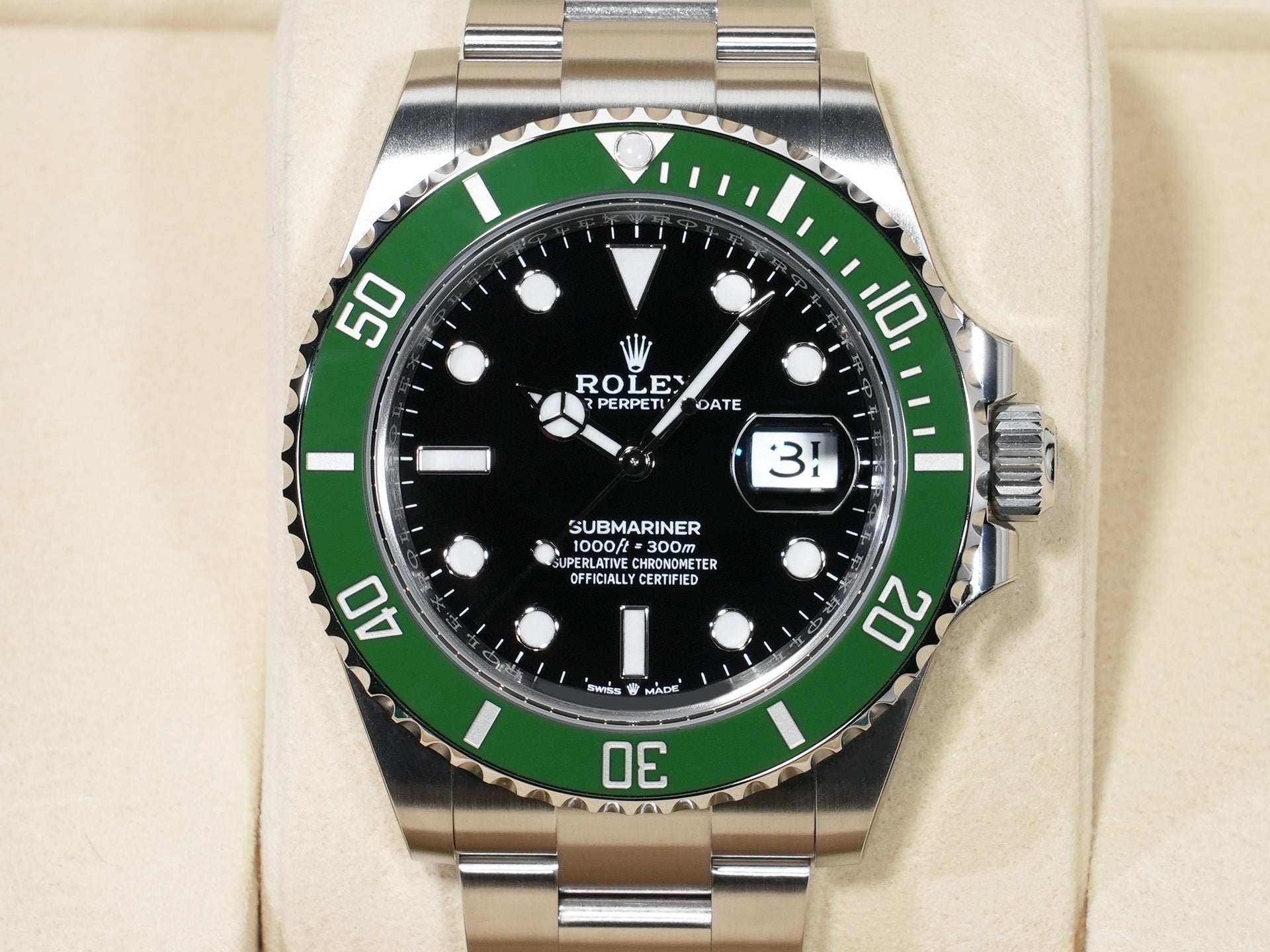 ロレックス サブマリーナー デイト Ref.126610LV ステンレススチール ブラック文字盤 未使用 3fb8ykpr