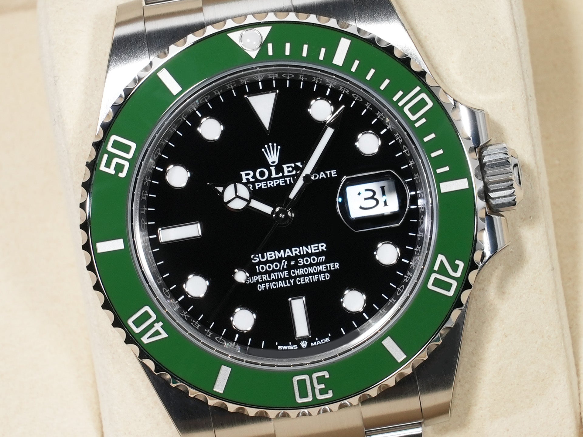 ロレックス サブマリーナー デイト Ref.126610LV ステンレススチール ブラック文字盤 未使用 3fb8ykpr