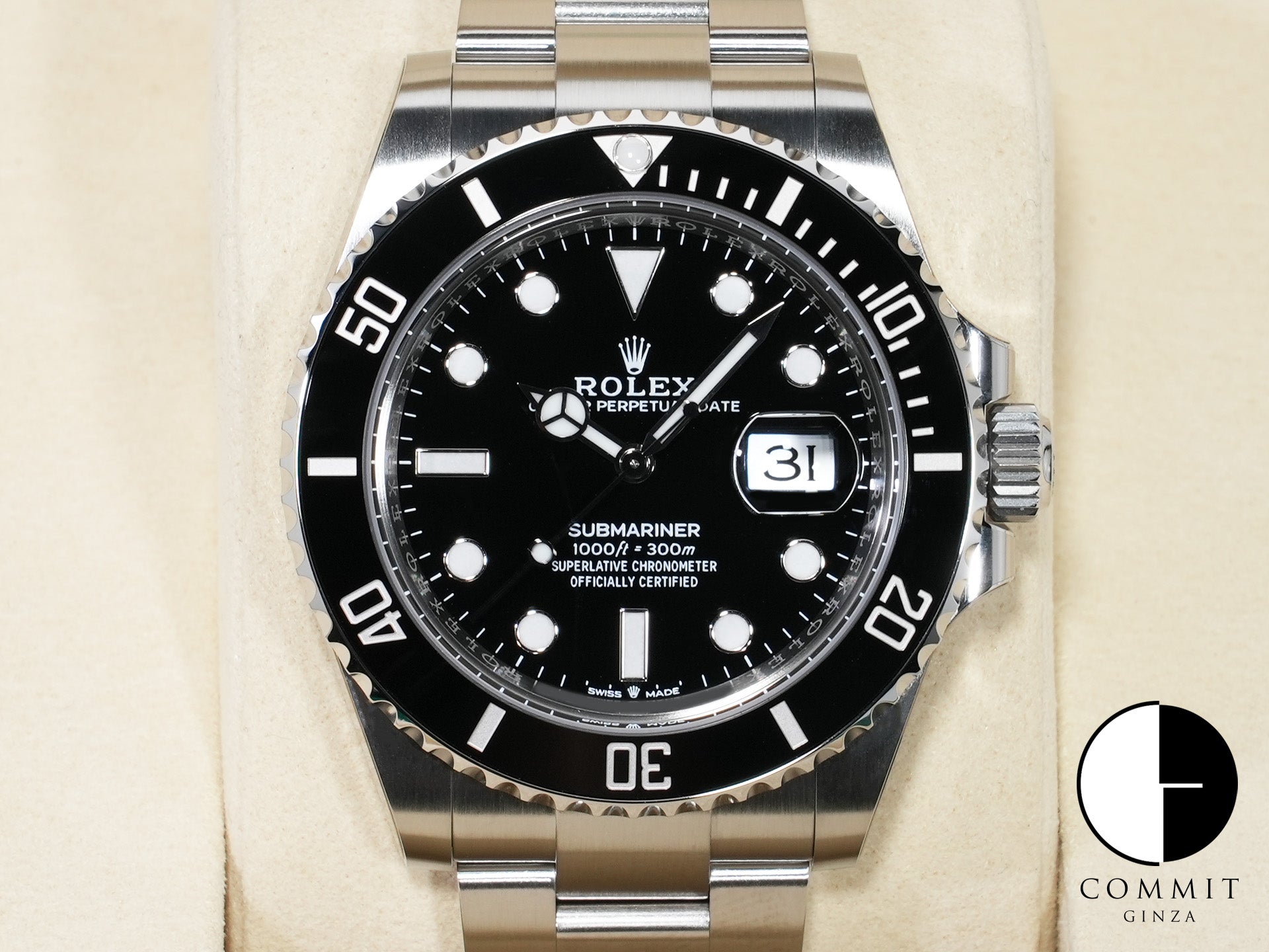 ロレックス サブマリーナー デイト Ref.126610LN ステンレススチール ブラック文字盤 未使用 ht4ythtw