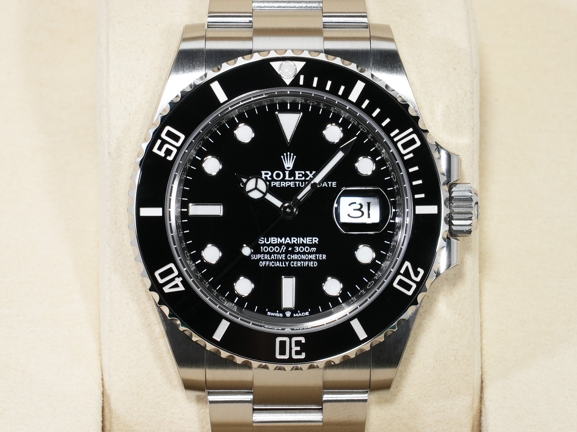 ロレックス サブマリーナー デイト Ref.126610LN ステンレススチール ブラック文字盤 未使用 ht4ythtw
