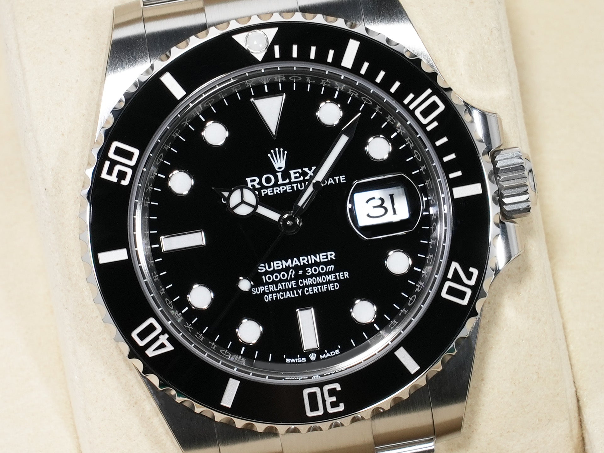 ロレックス サブマリーナー デイト Ref.126610LN ステンレススチール ブラック文字盤 未使用 ht4ythtw