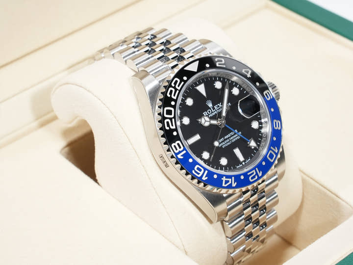 ロレックス GMTマスターII Ref.126710BLNR ステンレススチール ブラック文字盤 ジュビリーブレスレット 未使用 dndo93to
