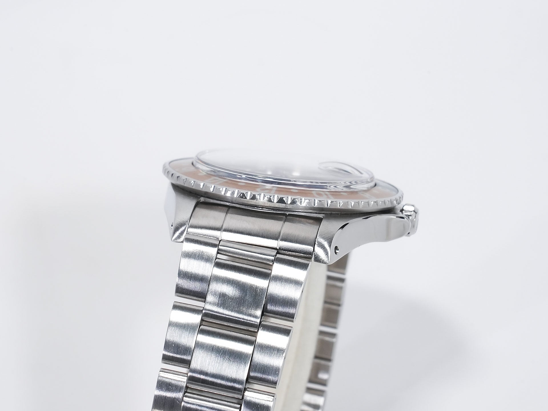 ロレックス GMTマスター Ref.1675 ステンレススチール ブラック文字盤 オイスターブレスレット 中古 kjkbv3i2