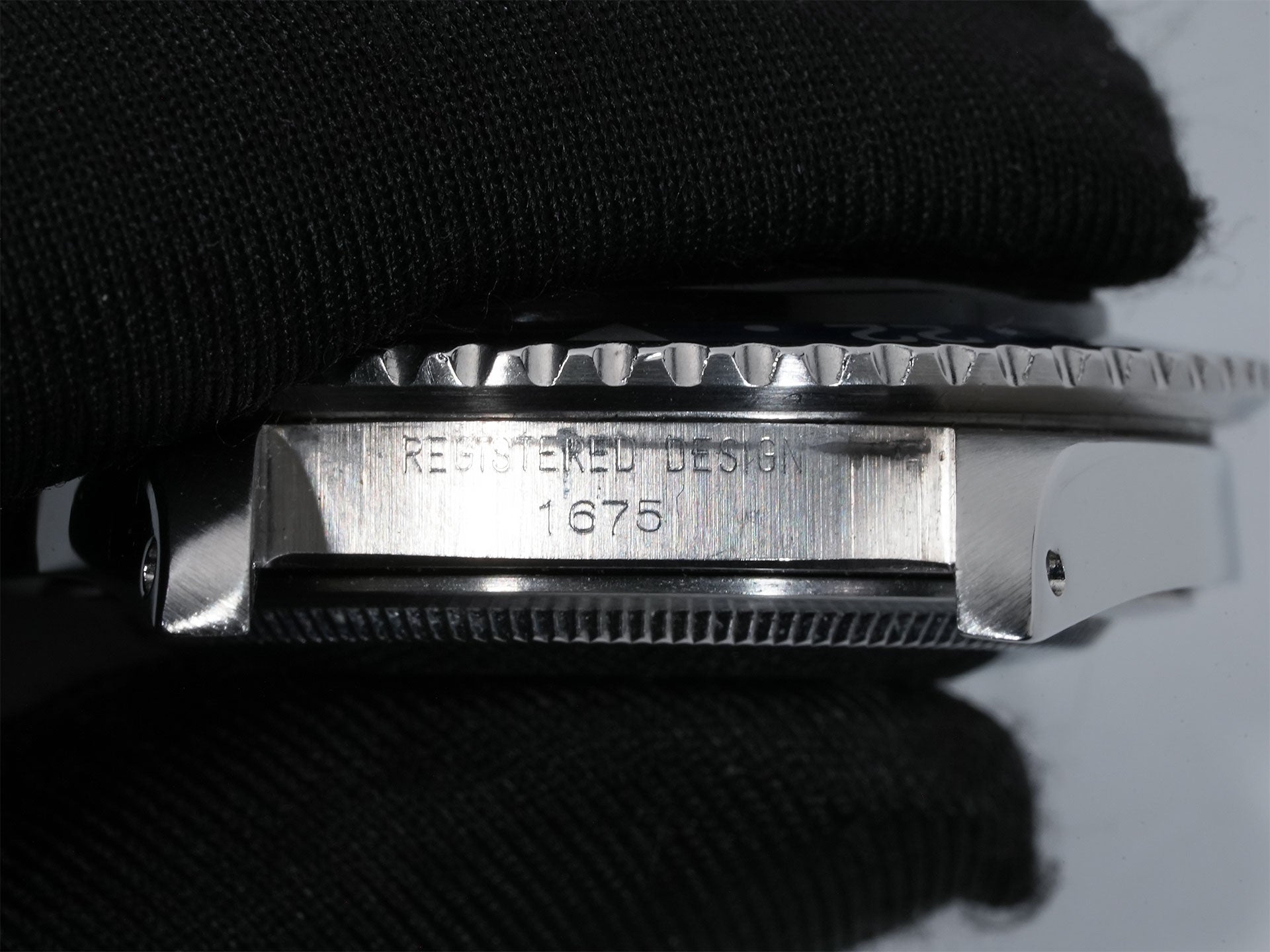 ロレックス GMTマスター Ref.1675 ステンレススチール ブラック文字盤 オイスターブレスレット 中古 kjkbv3i2