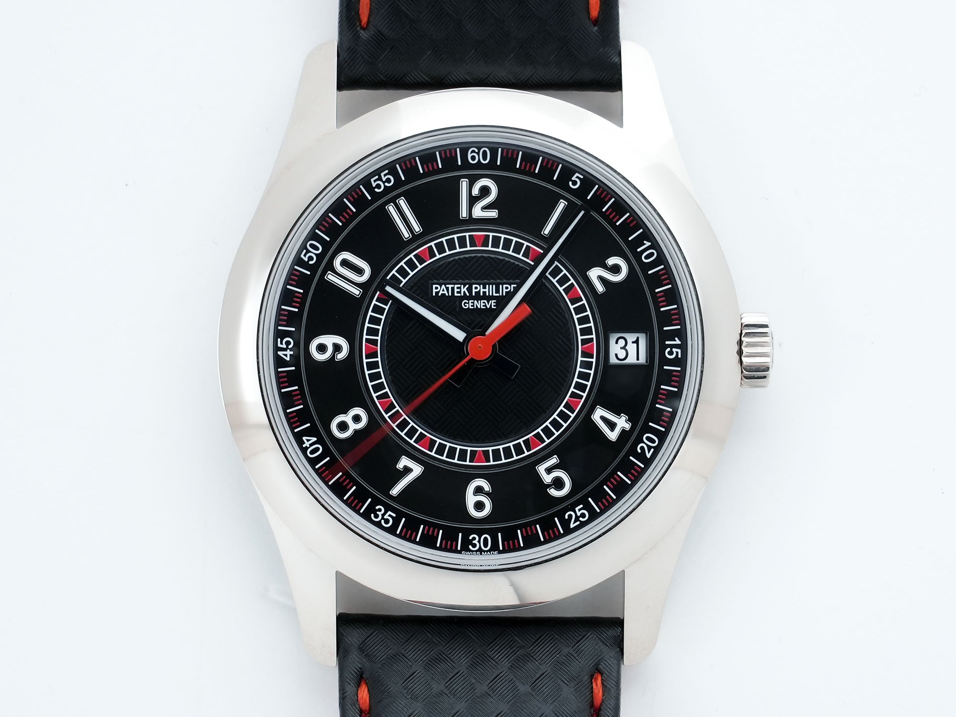 パテックフィリップ カラトラバ Ref.6007G-010 ホワイトゴールド エボニーブラック文字盤 中古 sbi3tbqu