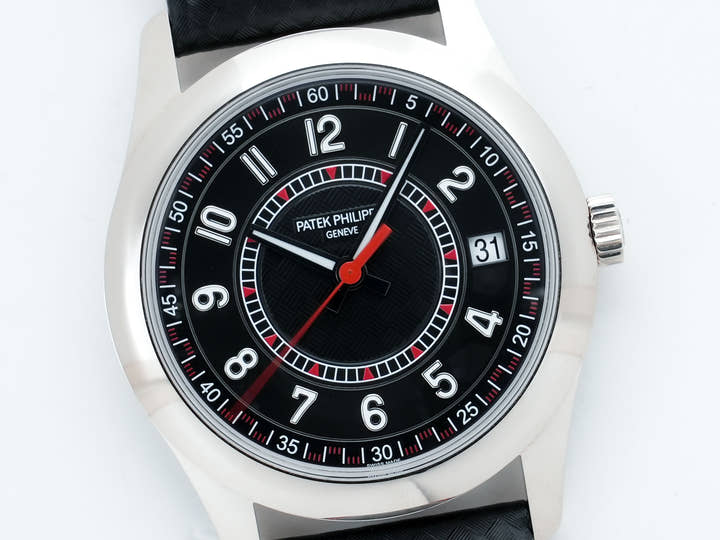 パテックフィリップ カラトラバ Ref.6007G-010 ホワイトゴールド エボニーブラック文字盤 中古 sbi3tbqu