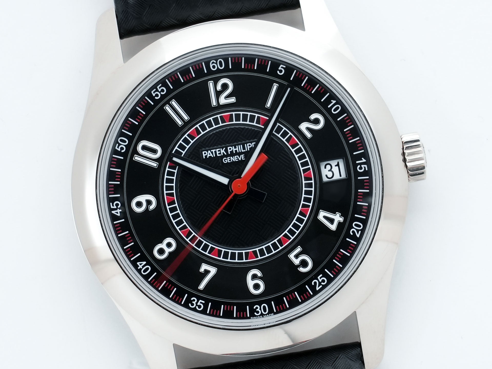 パテックフィリップ カラトラバ Ref.6007G-010 ホワイトゴールド エボニーブラック文字盤 中古 sbi3tbqu