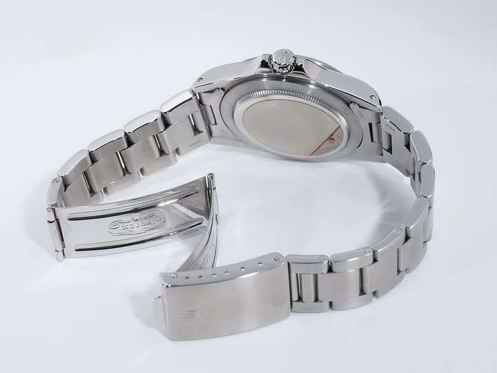 ロレックス エクスプローラーII Ref.1655 ステンレススチール ブラック文字盤 オイスターブレスレット 中古 apa58pym