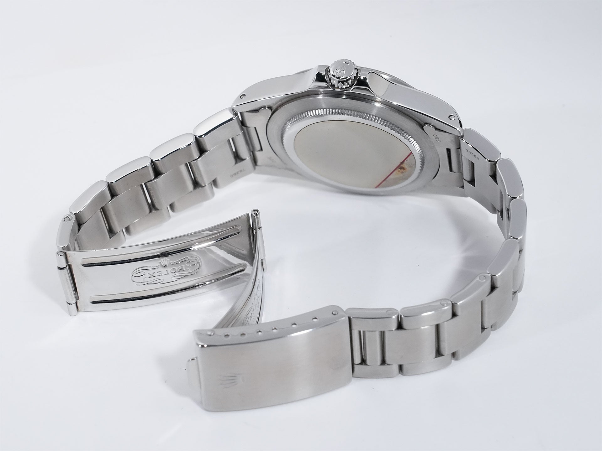 ロレックス エクスプローラーII Ref.1655 ステンレススチール ブラック文字盤 オイスターブレスレット 中古 apa58pym