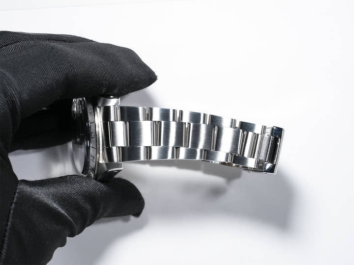 ロレックス エクスプローラーII Ref.1655 ステンレススチール ブラック文字盤 オイスターブレスレット 中古 apa58pym