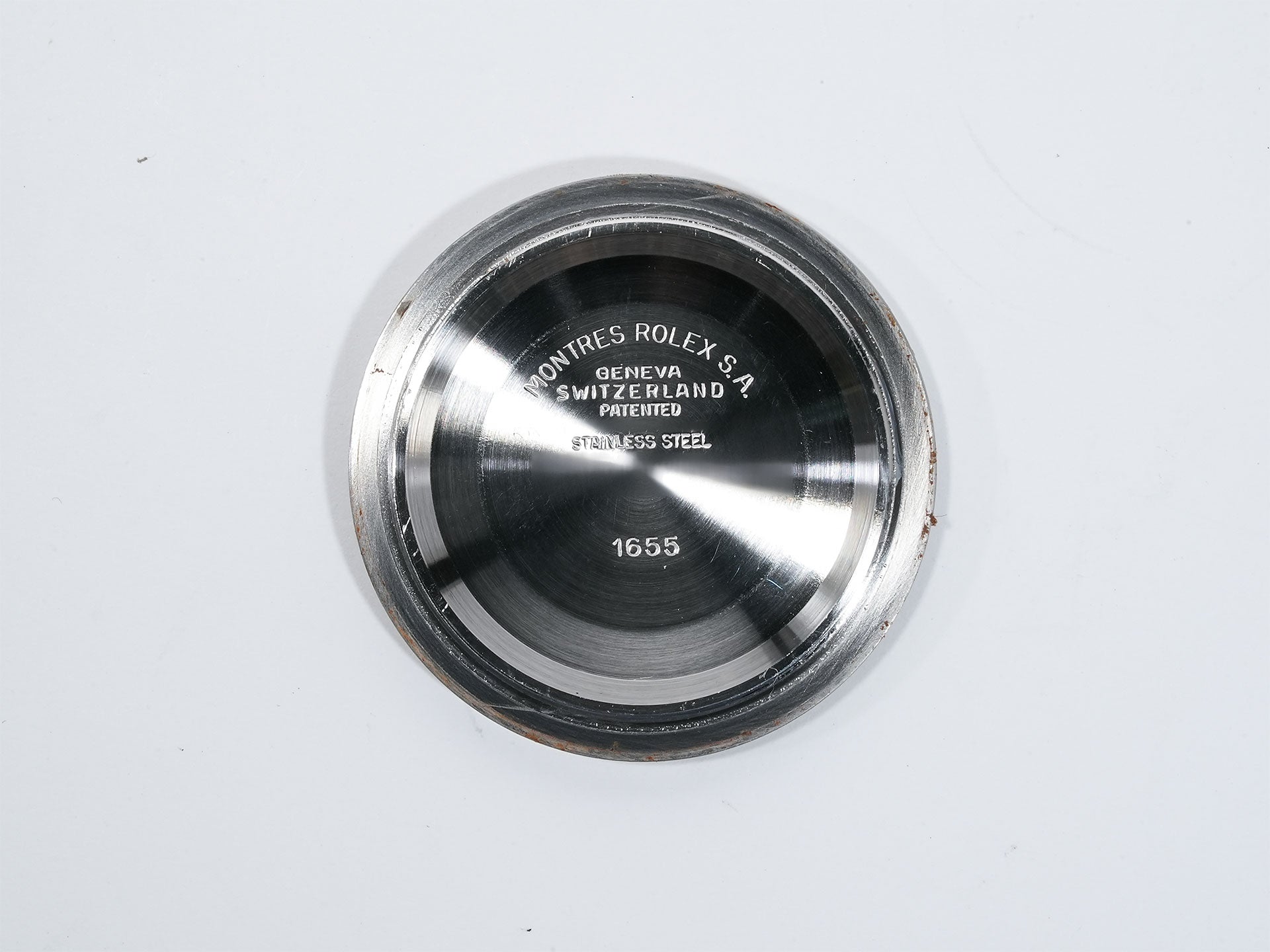 ロレックス エクスプローラーII Ref.1655 ステンレススチール ブラック文字盤 オイスターブレスレット 中古 apa58pym